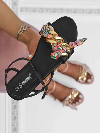 Royalfashion Дамски сандали на равна подметка BareLuxe