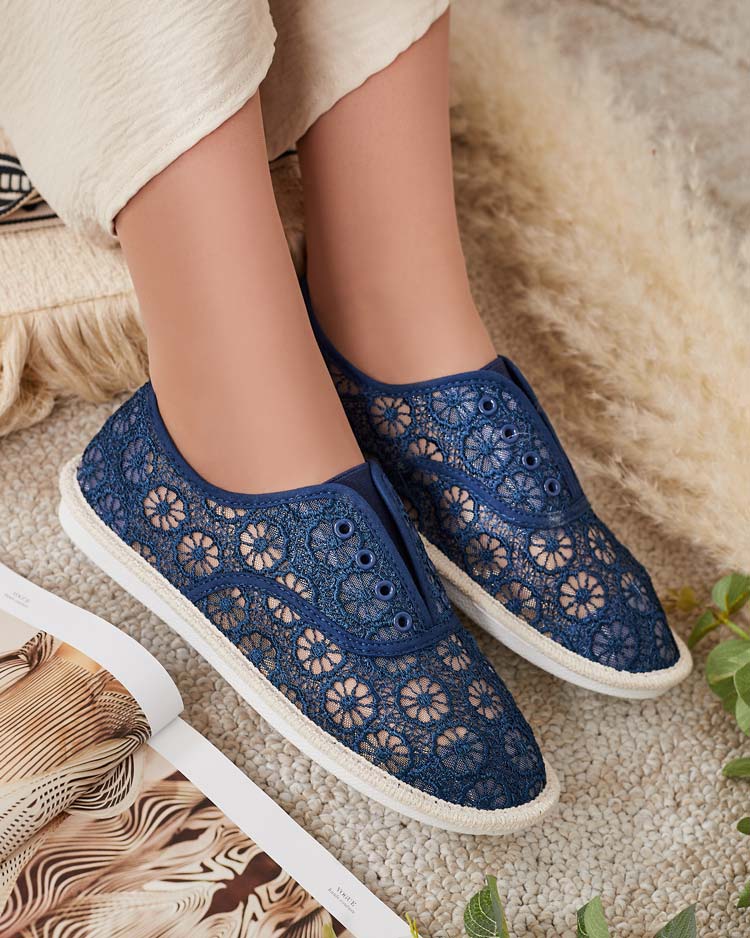 Royalfashion Дамски ажурни маратонки Nurram