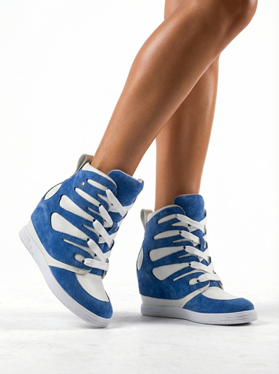 Royalfashion Дамски спортни ботуши на ток Pamstinsa