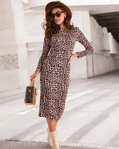 Royalfashion Дамска рокля "Пантера"