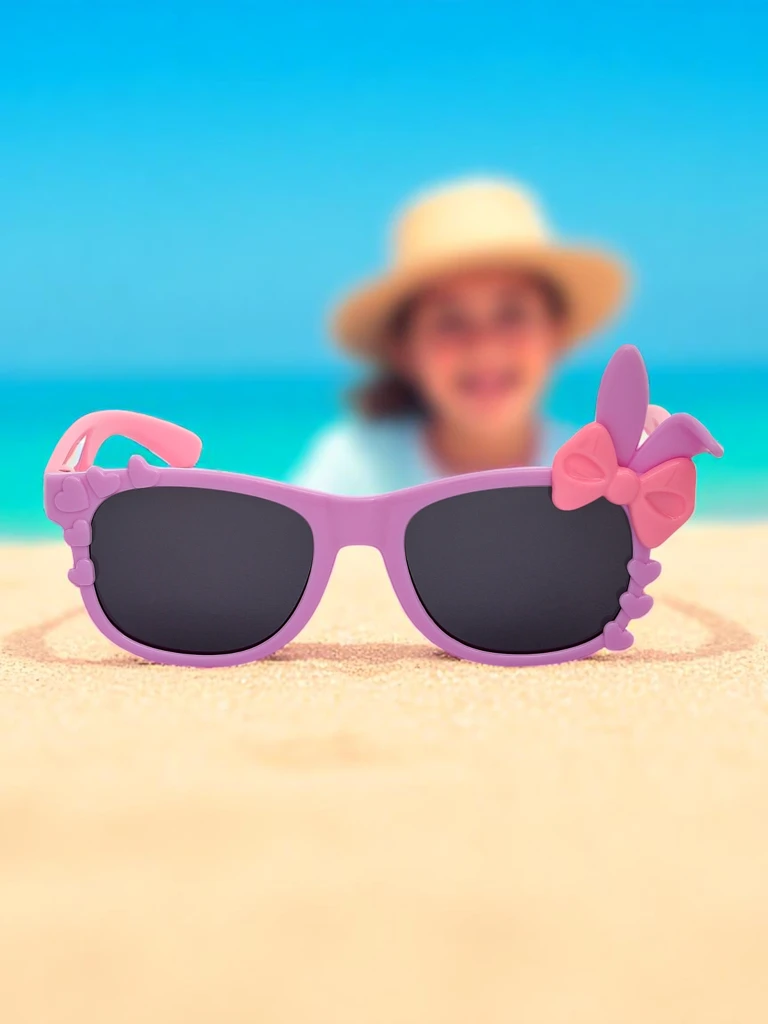 Royalfashion Детски слънчеви очила с украси Bunny Shine