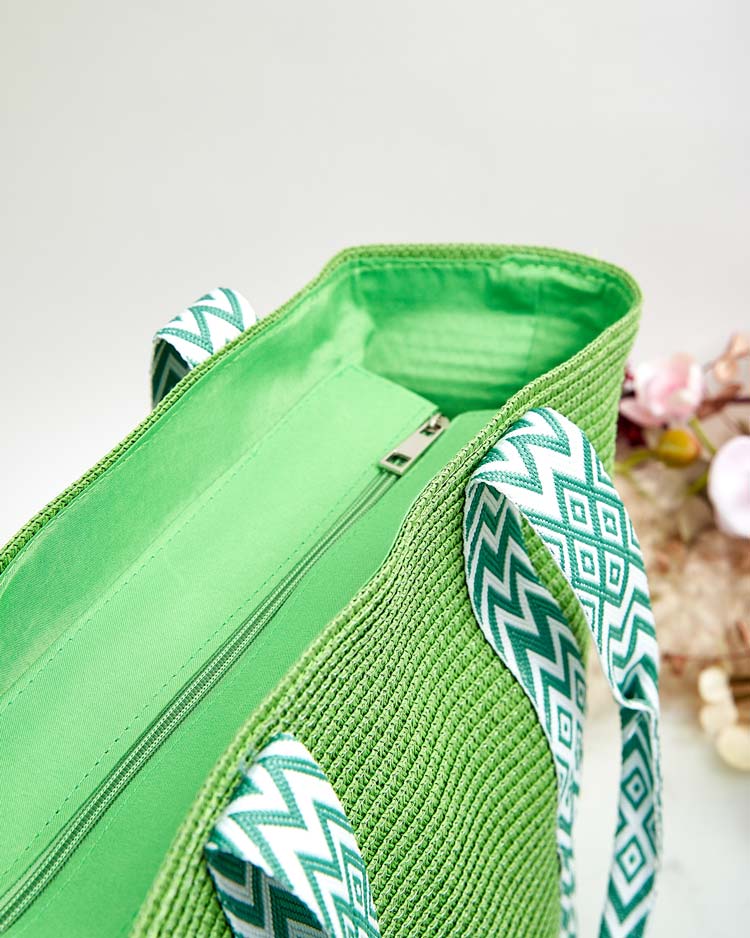 Дамска сламена чанта Royalfashion