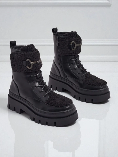 Дамски боти workeri с пух Safil