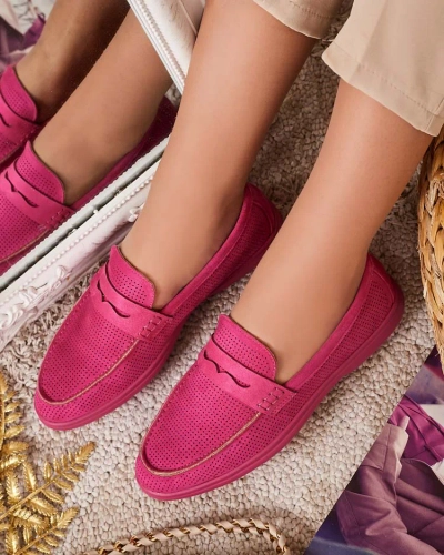 Royalfashion Дамски ажурни мокасини Sierro