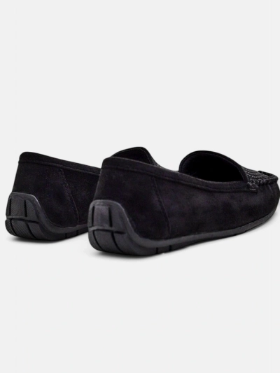 Royalfashion Женски мокасини с декоративни камъни Ezuess