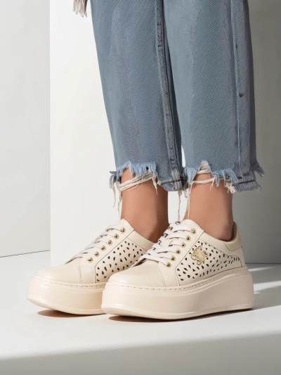 Royalfashion Женски перфорирани спортни маратонки Jovixi