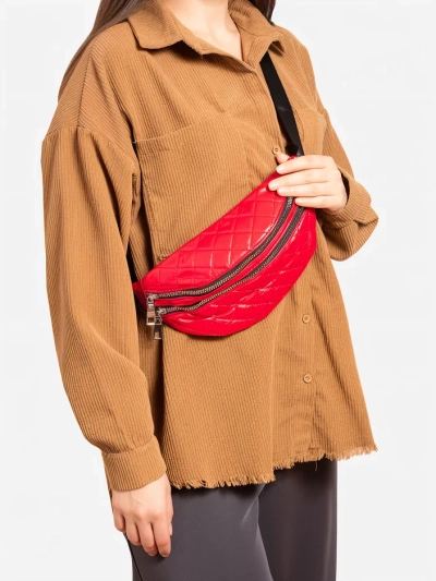 Royalfashion Кожена дамска чантичка на кръста