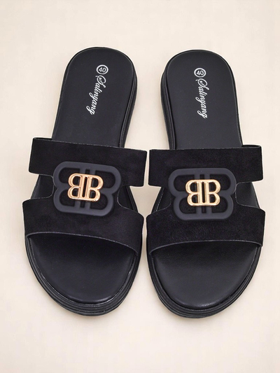 Royalfashion Дамски чехли на плоска подметка ChicStep