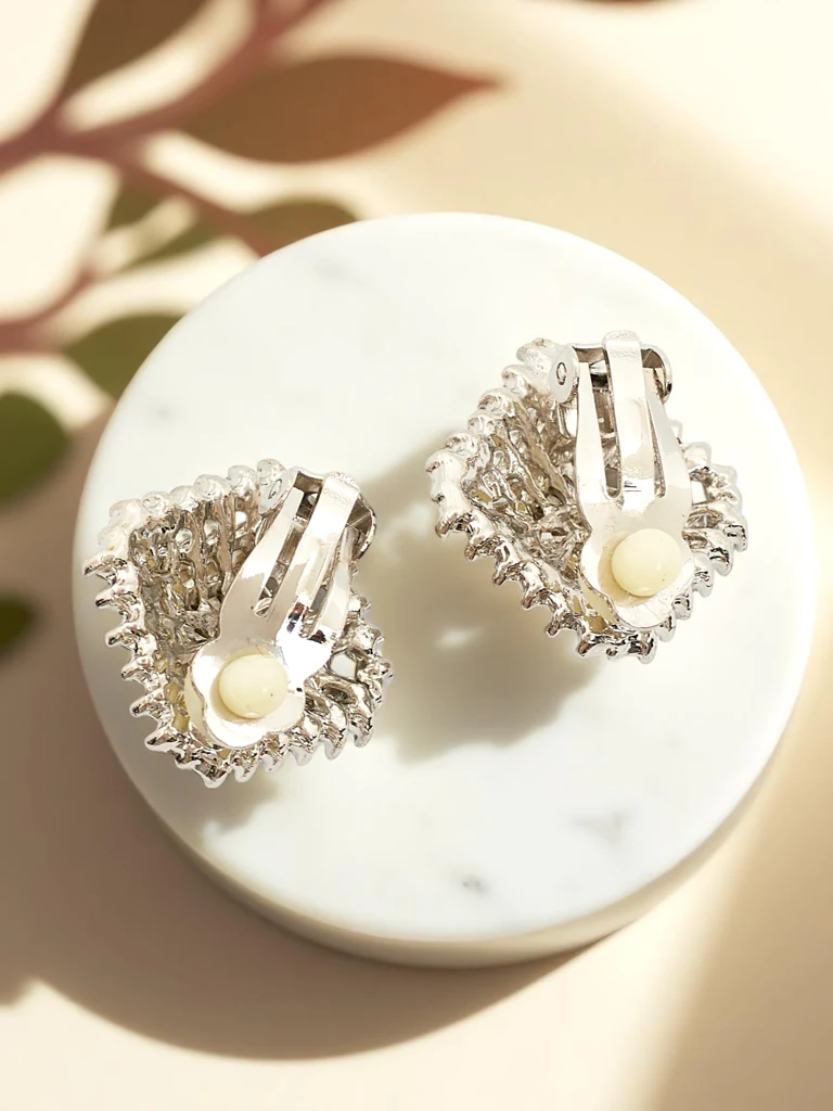 Royalfashion Дамски клипси с кубичен цирконий