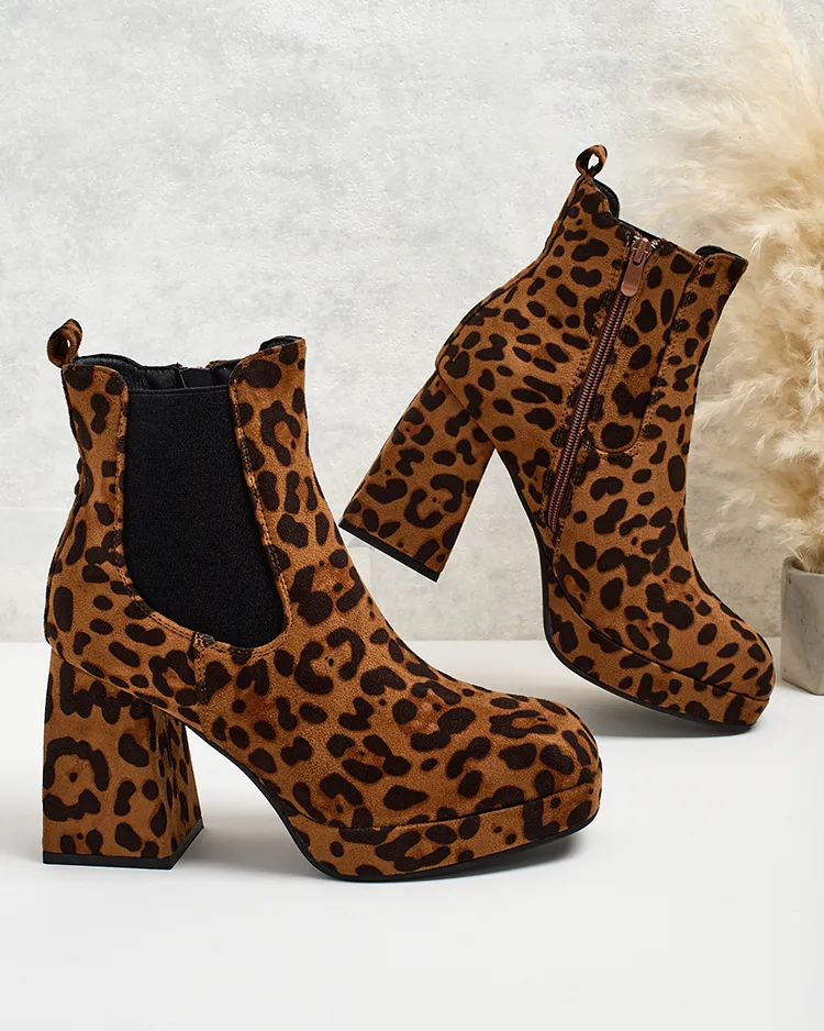 Royalfashion Дамски ботуши с токчета Tonia