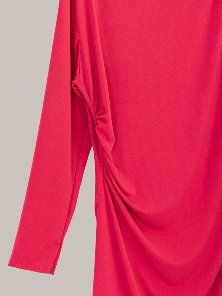 Дамска платнена рокля от Royalfashion