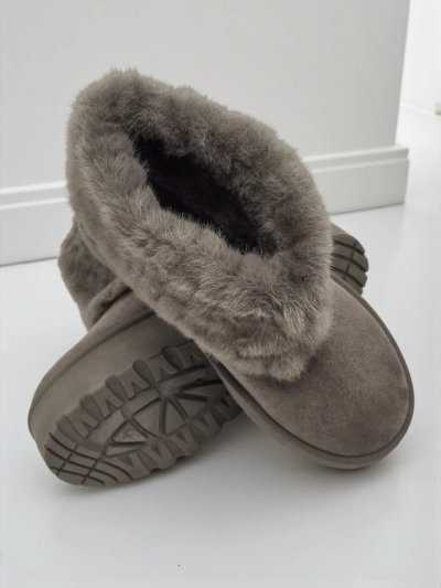 Дамски ботуши тип снегоходки с пухкава подплата Irelle