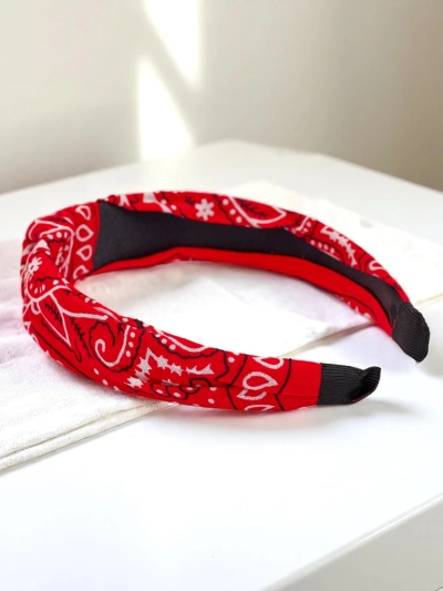 Royalfashion Шарена лента за коса Lena