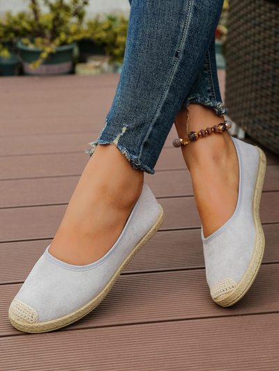 Royalfashion дамски еко-замшеви еспадрили Aroles