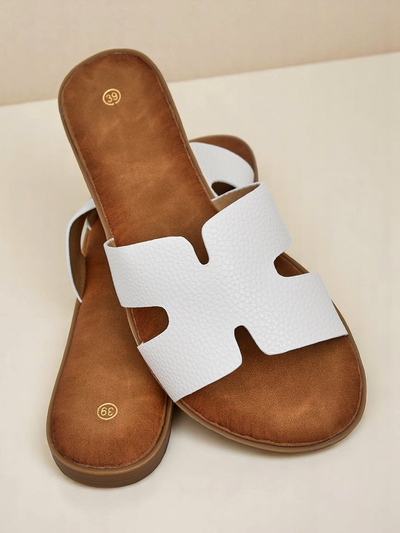 Royalfashion дамски чехли с равна подметка - Ежедневен стил