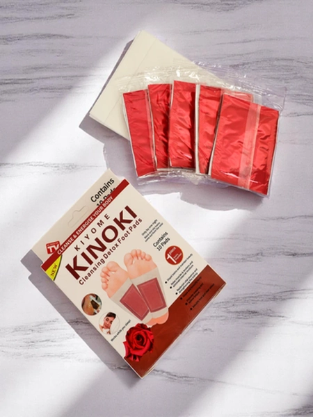 Пачки за детокс на краката DETOX KINOKI 10 бр. Роза