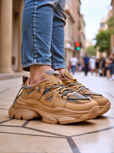 Royalfashion Дамски маратонки на дебела подметка Reterri