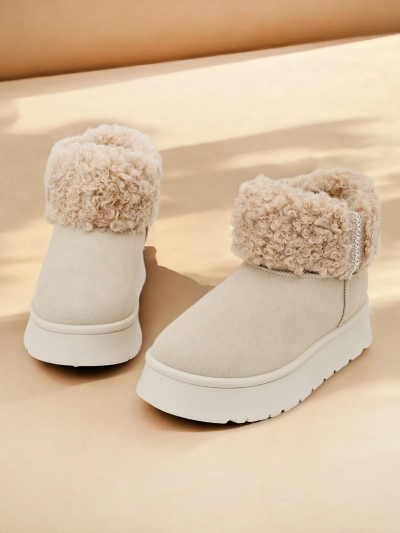 Дамски снежни ботуши Royalfashion с козина Rovvoy