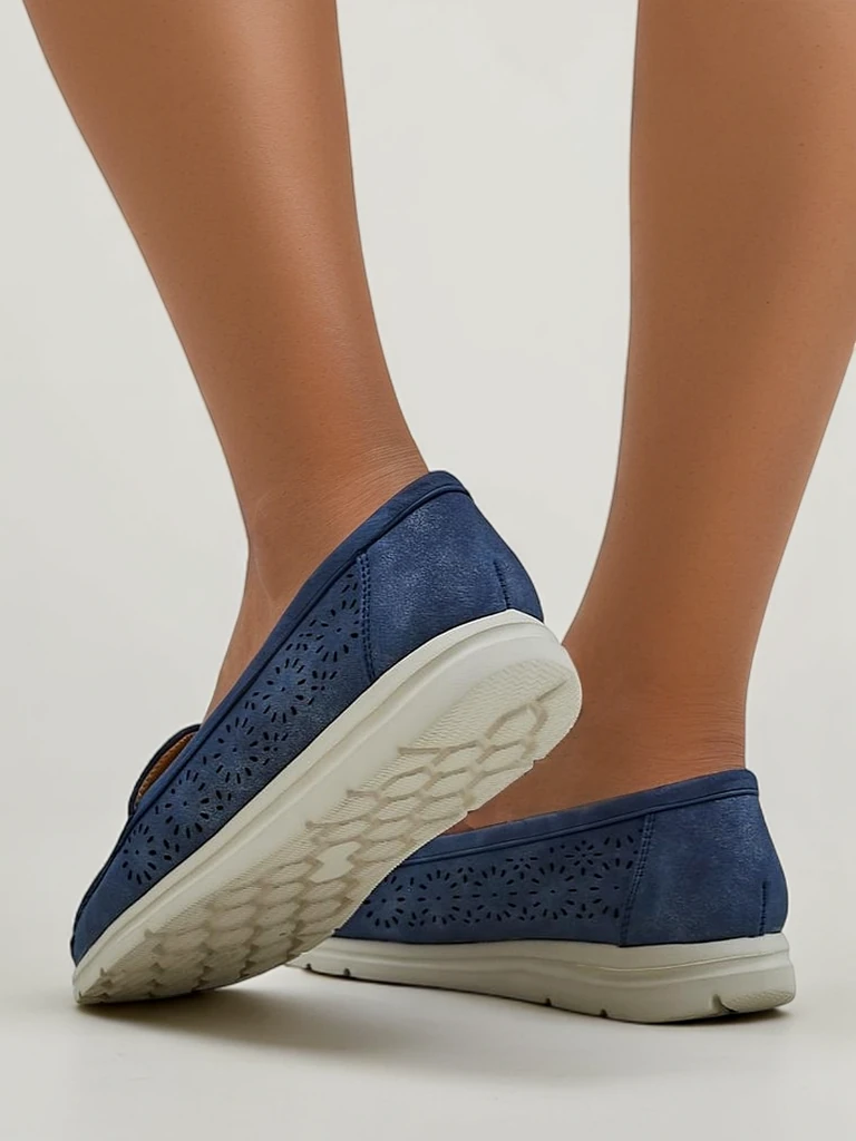 Royalfashion Женски перфорирани мокасини Besset