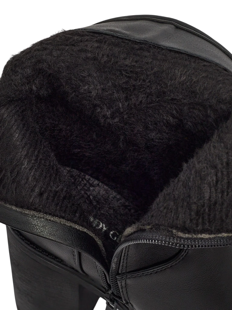 Дамски боти от еко кожа на ток Sylvarra