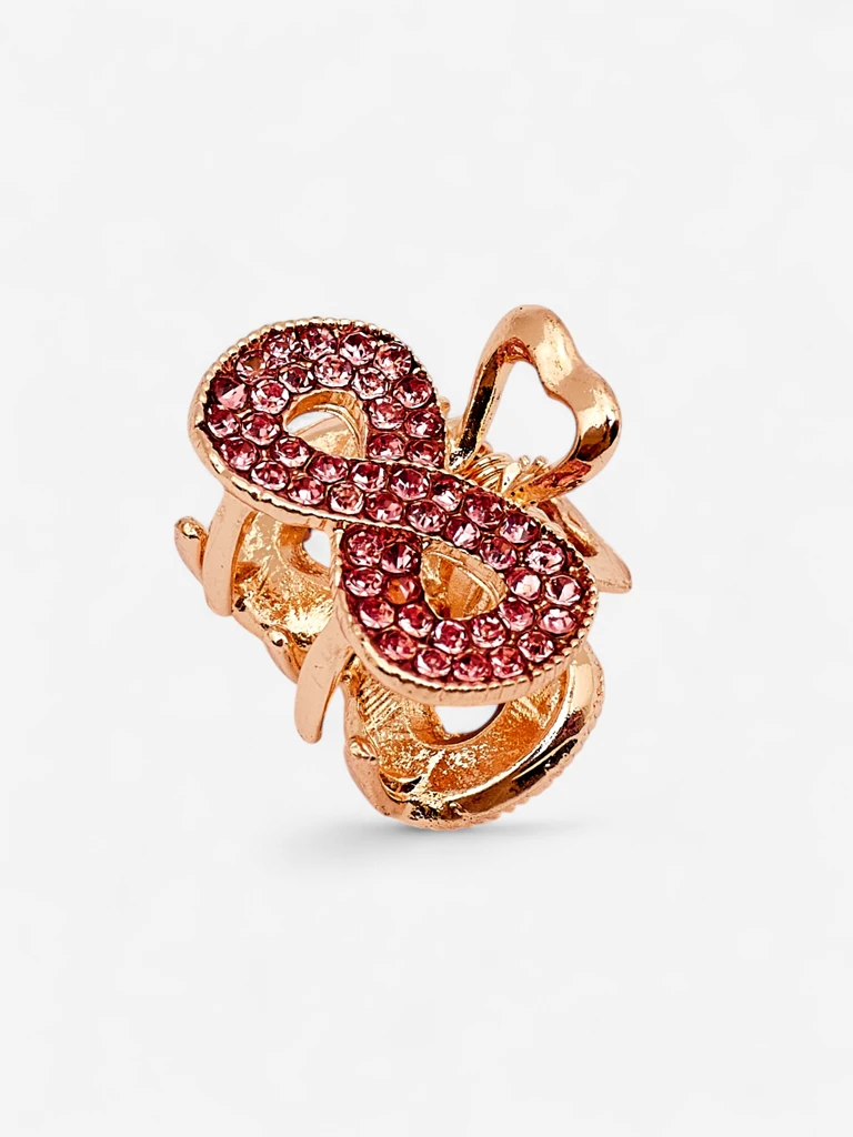 Royalfashion Фиба за коса с цирконии TwinkleGrip