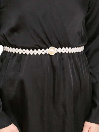 Дамски колан с перли на ластик