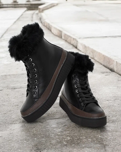 Royalfashion Високи дамски ботуши Rogeri