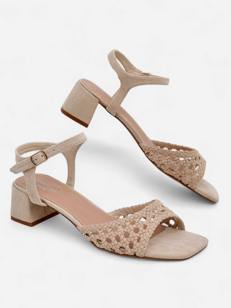 Royalfashion дамски сандали с отворена работа Azopi