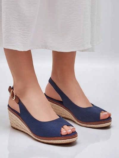 Женски сандали на ток Royalfashion с отворен нос Тафенис
