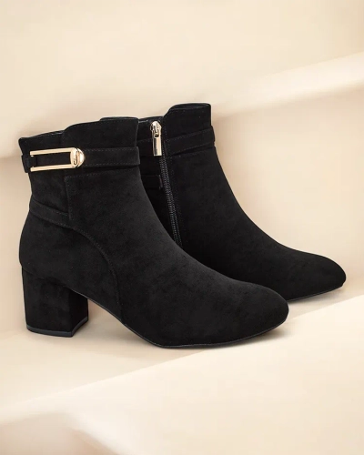 Дамски ботуши на Royalfashion Линомо на глезена