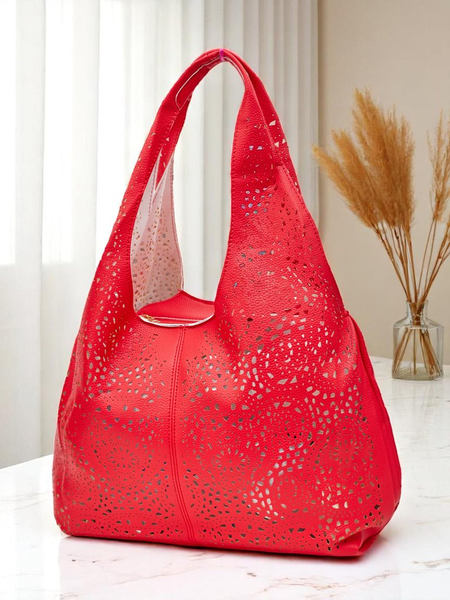 Royalfashion Голяма дамска чанта тип шопър Lira Lace