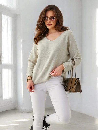 Royalfashion Женски лек вискозен пуловер