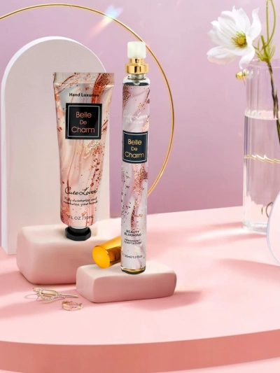 Belle De Charm Calista - Комплект парфюм и крем за ръце 30ml