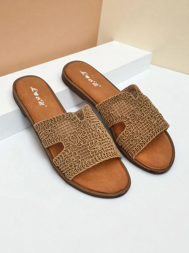 Rpyalfashion дамски сандали с декоративна каишка Braida