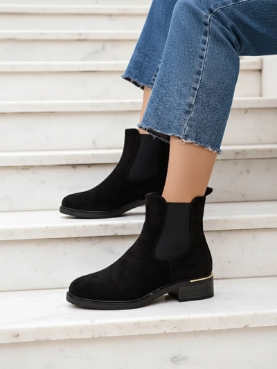 Дамски ботуши без връзки на роял мода Rizones