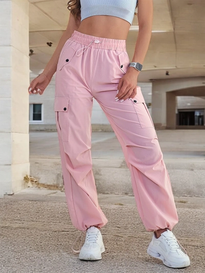 Royalfashion Дамски бойни панталони от плат