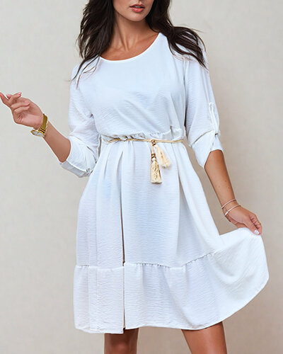 Royalfashion Дамска рокля с дължина до коляното