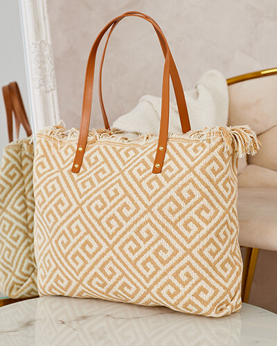 Royalfashion Дамска чанта за рамо от плат