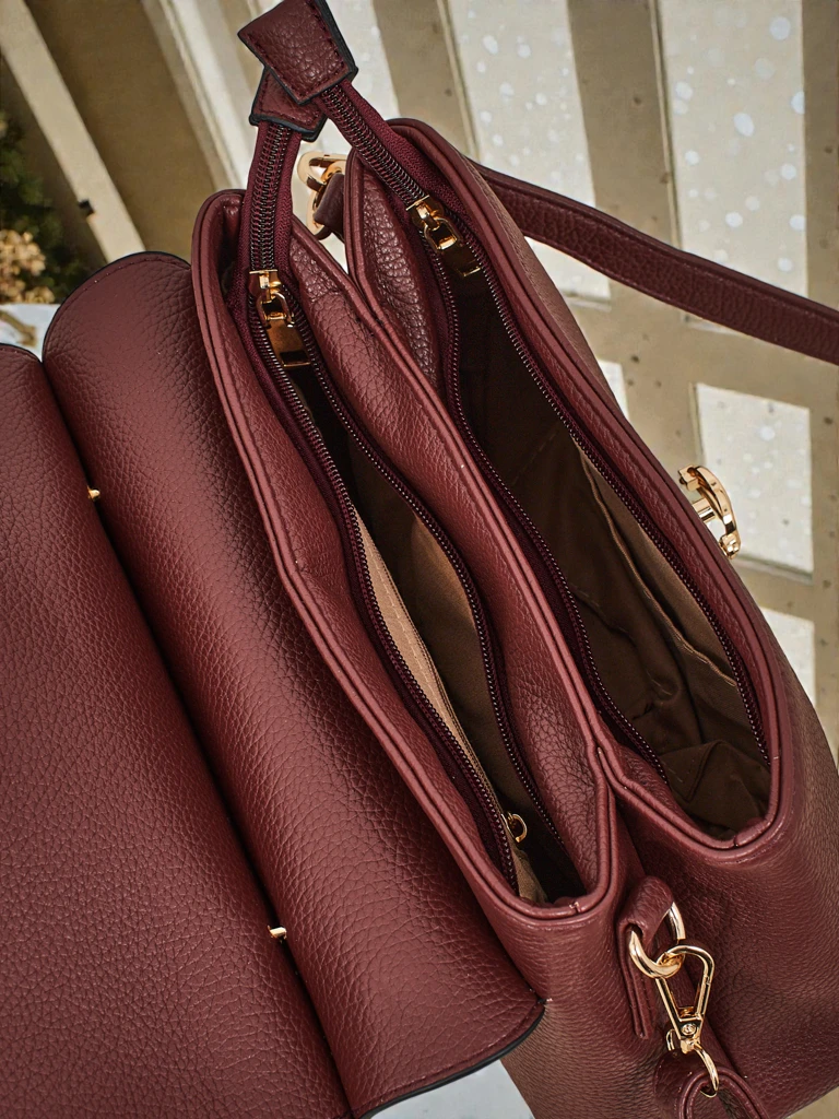 Малка дамска чанта от еко кожа Vinem