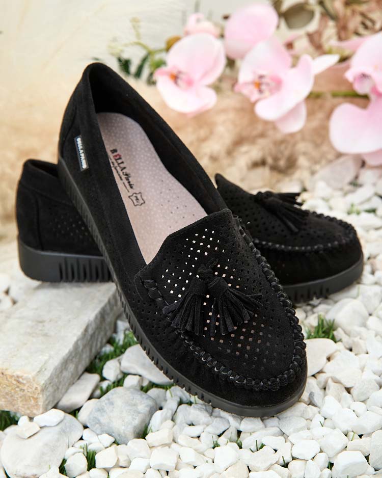 Royalfashion Дамски ажурни мокасини Molaffa