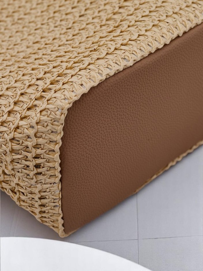 Royalfashion Голяма сламена дамска чанта Solea Bag