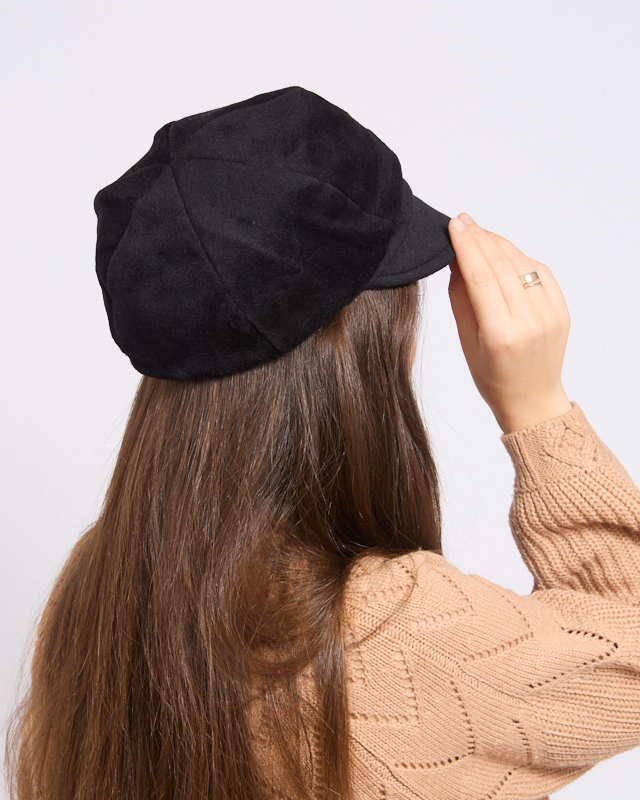 Дамски берет Royalfashion с панделка