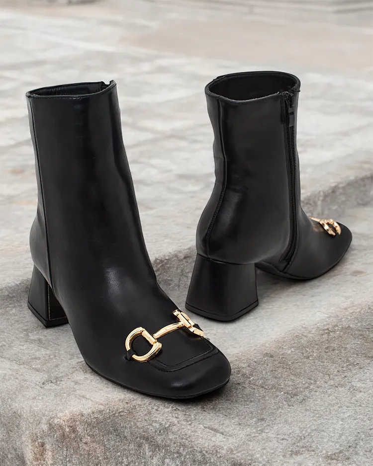 Женски боти на глезена от Royalfashion на модел Rozuli