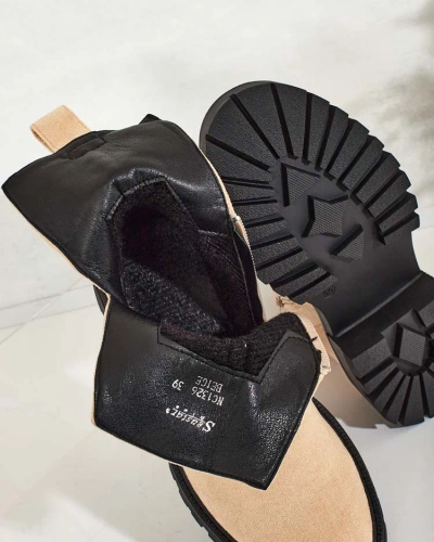 Royalfashion Дамски ботуши Gorgie с изрязано ходило