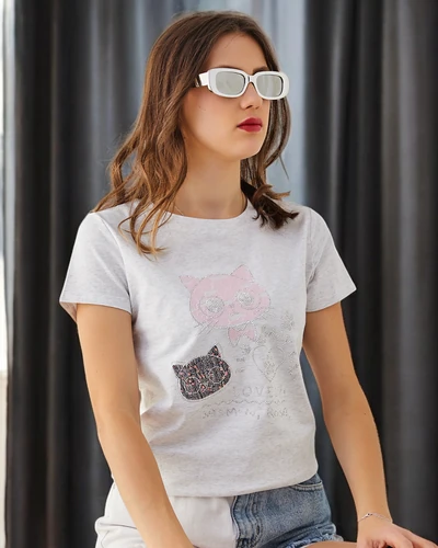 Royalfashion Дамска блуза от памук