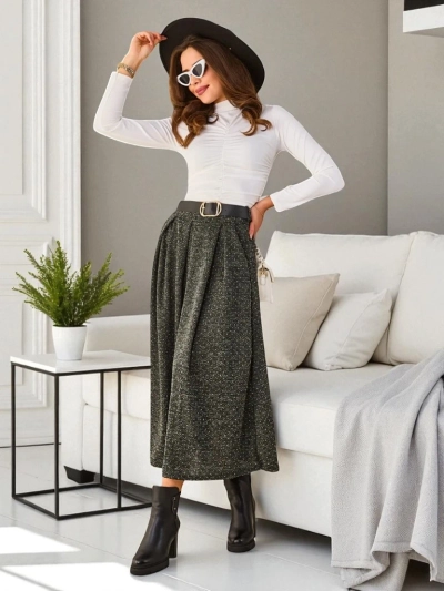 Royalfashion Дамска миди пола