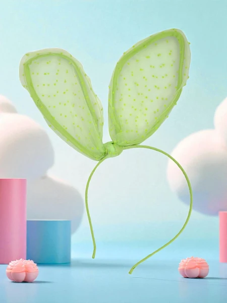 Royalfashion Детска лента за коса със заешки ушички