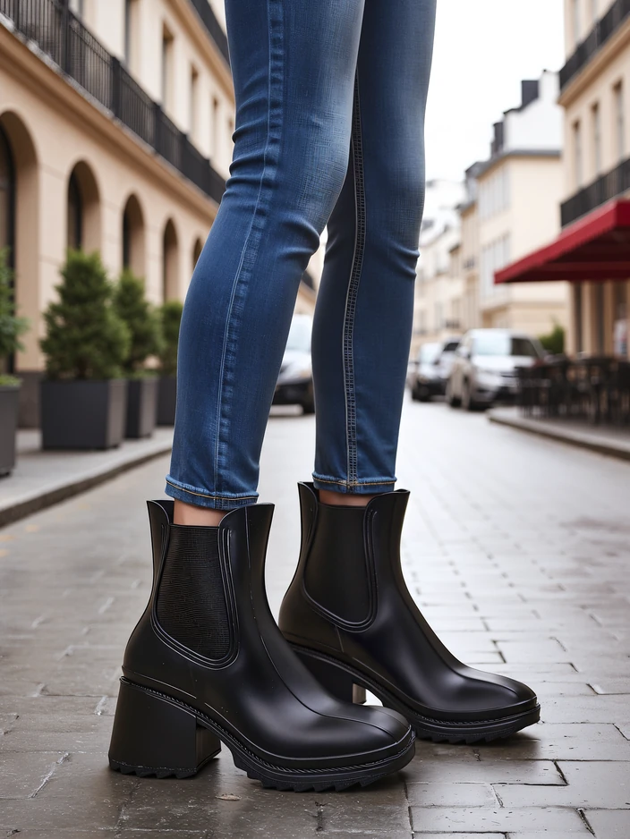 Royalfashion дамски чизми до глезена Bonii