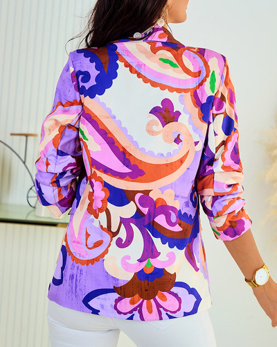 Royalfashion Дамско яке с десен