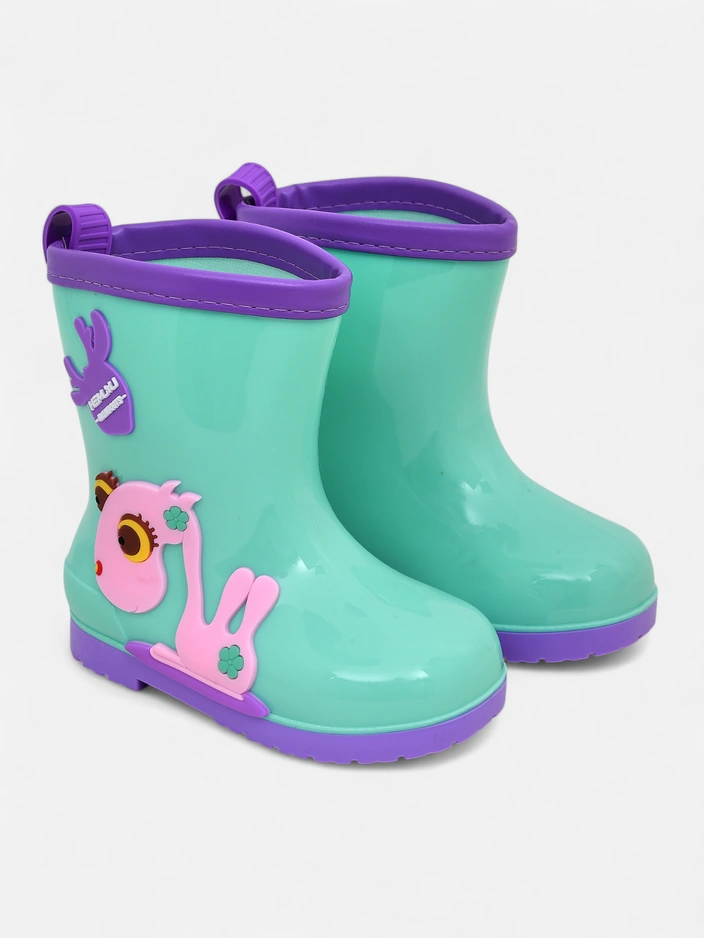 Детски гумени ботуши Royalfashion с патенти Funny Time